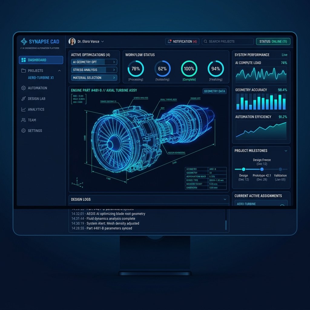 ATERO Engineering Dashboard UI